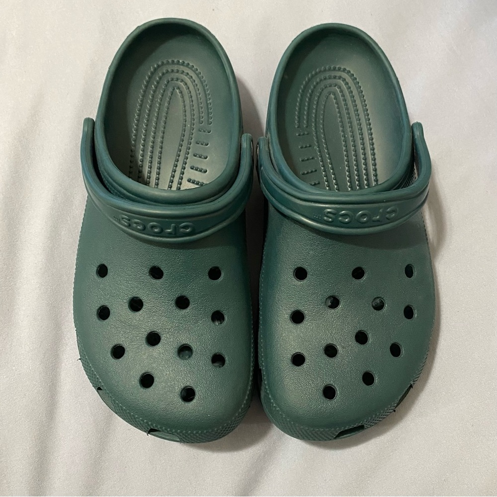 CROCS Classic Clog in dark green - Picture 3 of 5